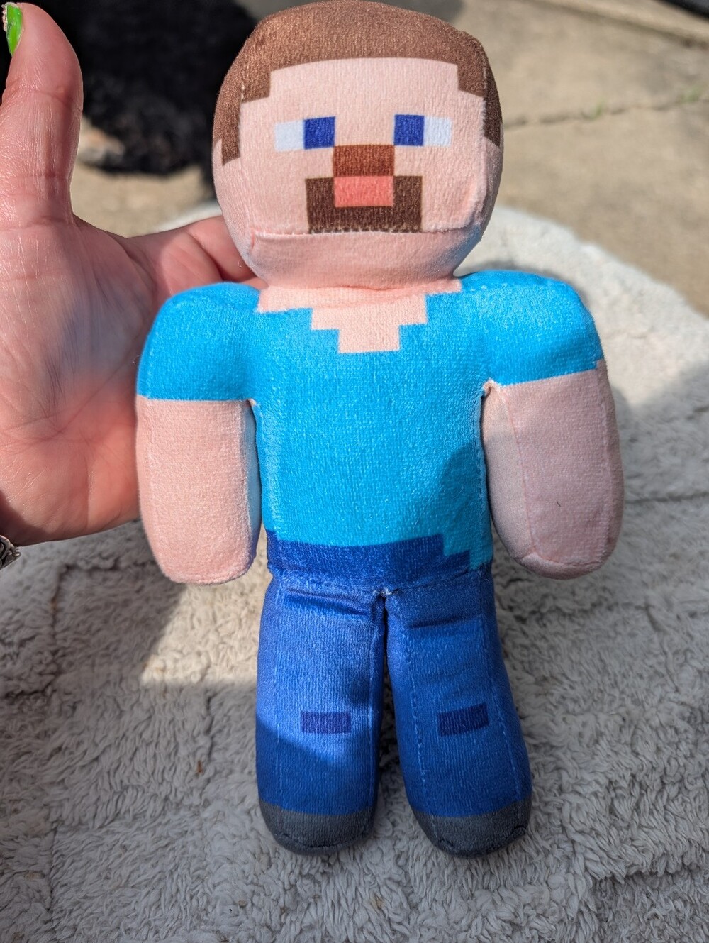 Minecraft Steve Plush Toy - Blue Shirt